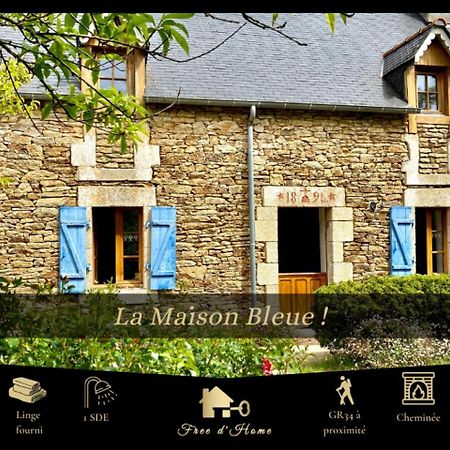 La Maison Bleue,Authenticite, Nature, Simplicite, 2-5 Personnes, Moelan Sur Mer Exterior foto