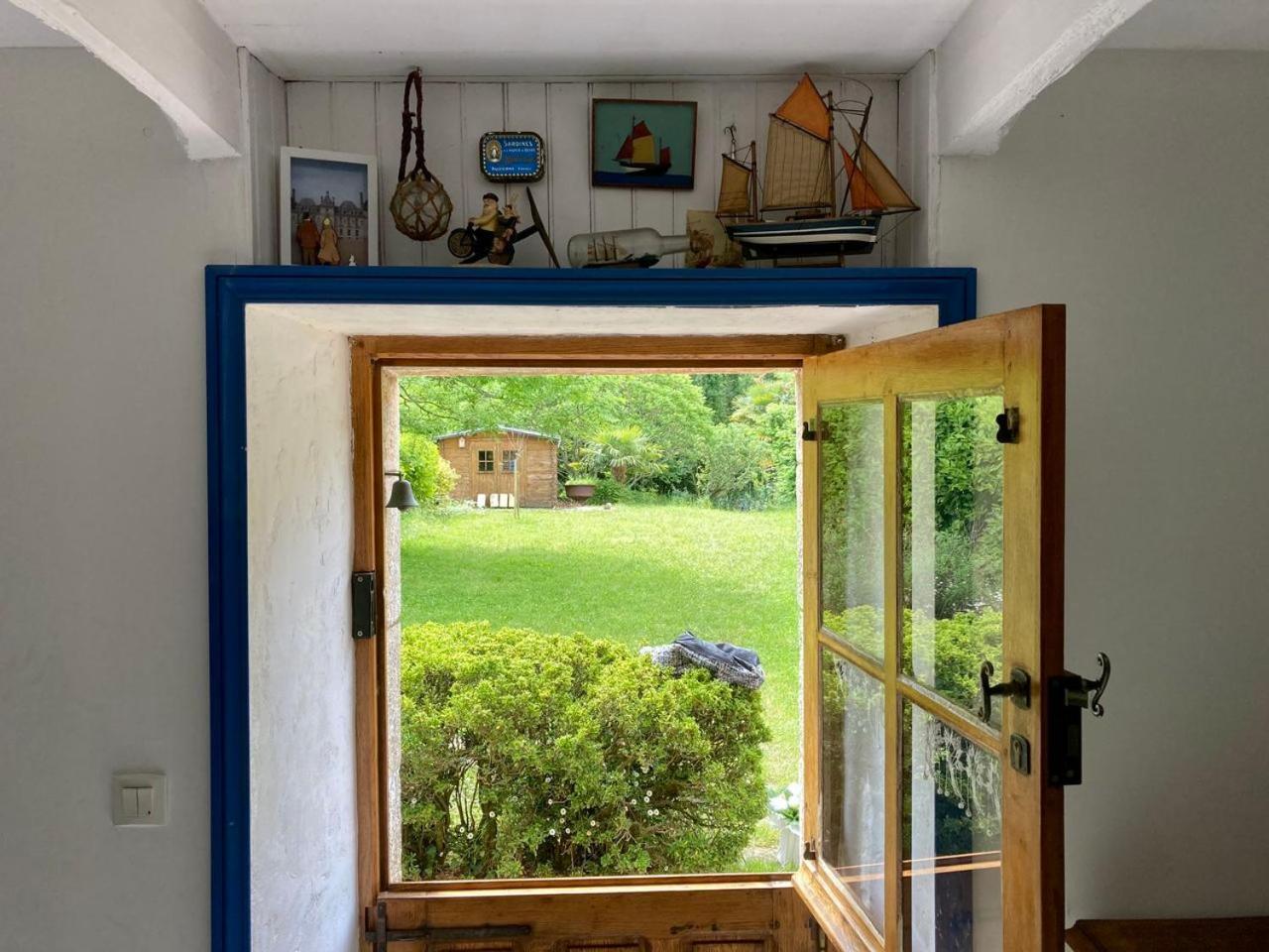 La Maison Bleue,Authenticite, Nature, Simplicite, 2-5 Personnes, Moelan Sur Mer Exterior foto