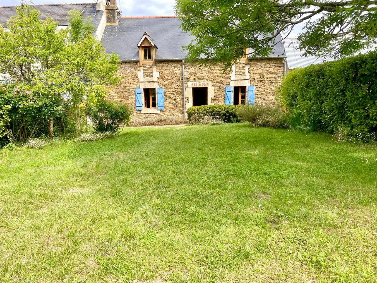 La Maison Bleue,Authenticite, Nature, Simplicite, 2-5 Personnes, Moelan Sur Mer Exterior foto